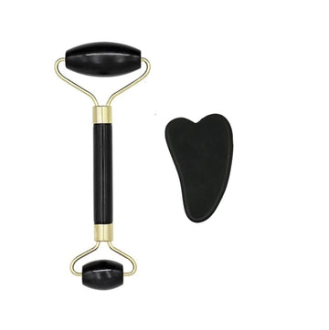 Noorendav ja trimmiv näorull Gua Sha kivi Jade Roller kaubadkoju.ee